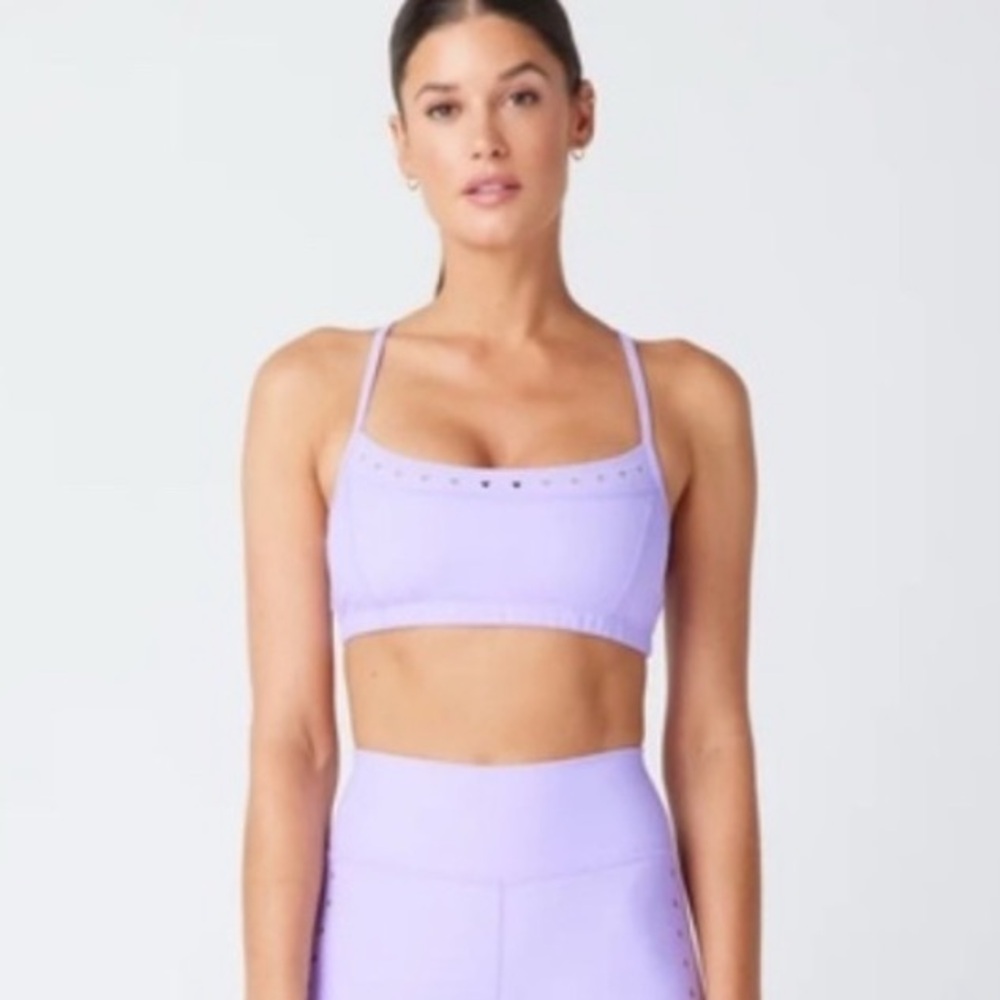 NWT GiGi C Giselle Bra in Lilac Sz S